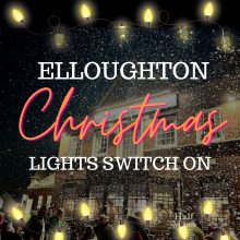 Xmas lights switch on web holder